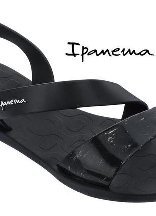 Босоніжки жіночі ipanema vibe sandal fem 82429-25453 чорні оригінал бразилія