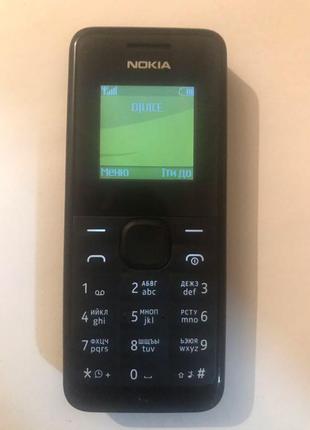 Nokia 105. робочий. з оригінальною акб.2 фото