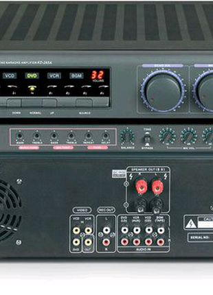 Підсилювач/мікшер sven-audio kd-256 2x120w
