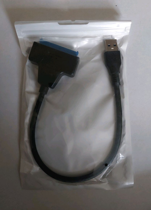 Usb 3.0 to sata перехідник для підключення 2.5 hdd і ssd дисків.