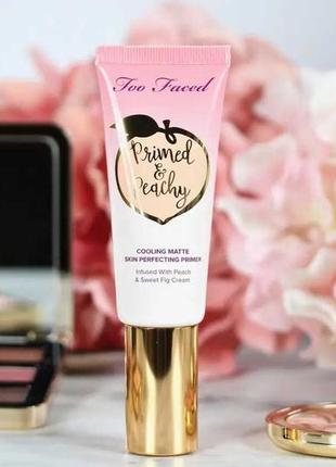 Too faced primed & peachy cooling matte perfecting primer