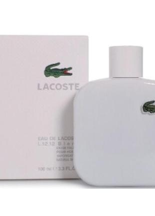 🌷чоловіча туалетна вода"eau de lacoste lacoste l. 12.12 blanc",100 мл