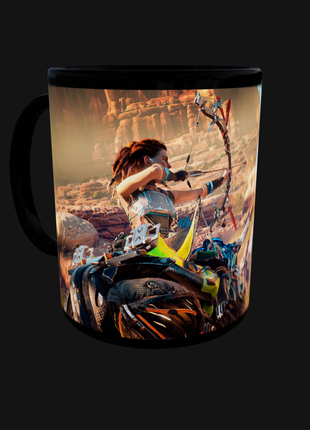 Чашка подарунок кухоль гра horizon хорайзон елой