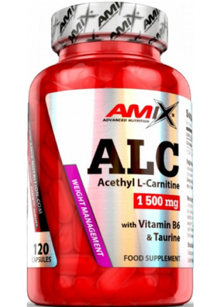 Жиросжигатель  amix alc with taurine, vitamin b6 120 капс