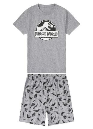 Хлопковая пижама jurassic world