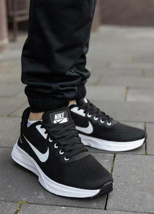 Мужские кроссовки nike zoom black white