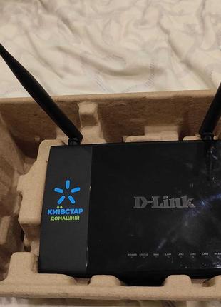 Wifi роутер київстар d-link ac1200(dir-825/ac/e) 2,4ггц/5ггц(г...