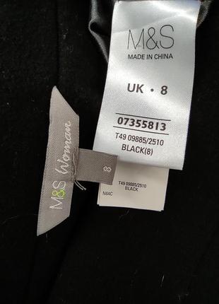 Стильное пальто marks & spenser  с пуговицами из7 фото