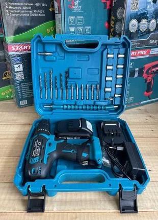 Потужний ударний шурупокрут makita (макіта) 550 dwe/24v,5.0ah с..