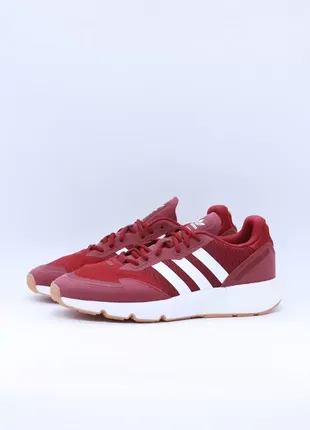 Кроссовки adidas originals zx 1k boost in burgundy2 фото