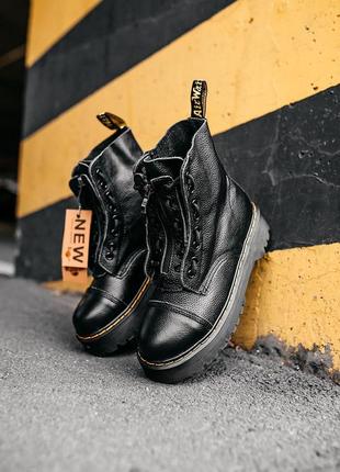 Ботинки на платформе женские Доктор мартинс dr martens демисезонные