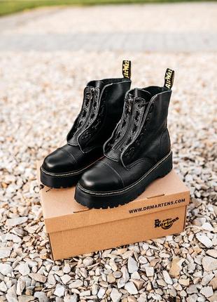 Ботинки на платформе женские Доктор мартинс dr martens демисезонные9 фото