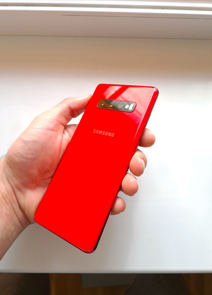 Samsung galaxy s10 plus red cardinal5 фото