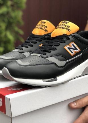 Р.41 кроссовки new balance 1500 (черно/желтые)2 фото