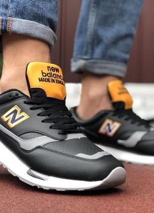 Р.41 кроссовки new balance 1500 (черно/желтые)1 фото