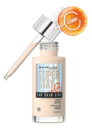 Тональний крем maybelline soper stay 24h skin tint + vitamin c