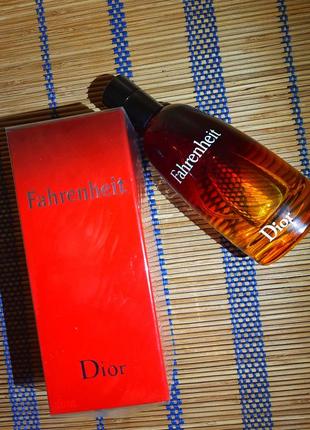 Christian dior fahrenheit крістіан діор фаренгейт 100мл парфуми туалетна вода парфум