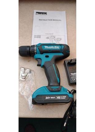 Шуруповерт makita 550 dwe 24в 5аг li-ion8 фото