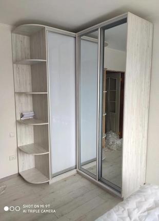 Кутові шафи-купе на замовлення в запоріжжі.