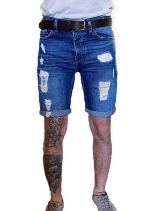 Шорты джинсовые