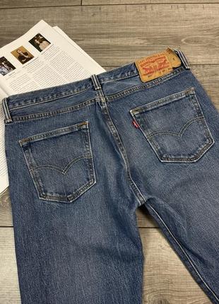 Оригинальные джинсы levi’s 501 straight fit jeans6 фото