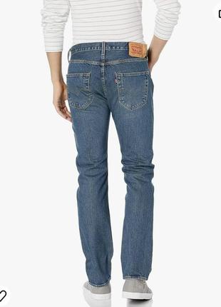 Оригинальные джинсы levi’s 501 straight fit jeans10 фото