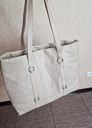 Стильная кожаная сумка, сумка шоппер osprey london, оригинал, новая3 фото