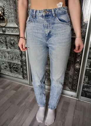 Джинси bershka на дівчинку 158 -162 см evro 34 denim