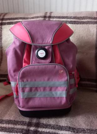 Шкільний рюкзак lässig німеччина колір пурпуровий