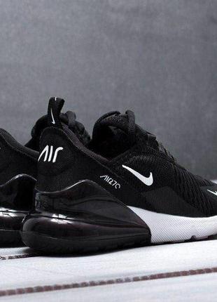 Мужские кроссовки nike air max 270 black/white4 фото