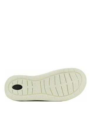 Крокс лайтрайд вктнамки флип голубые crocs literide flip blue/almost white4 фото