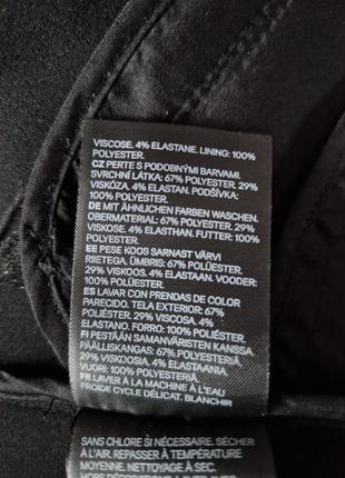 Тонкое черное пальто прямого кроя h&amp;m8 фото