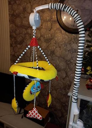 Карусель на дитяче ліжечко м'яконабивне жираф