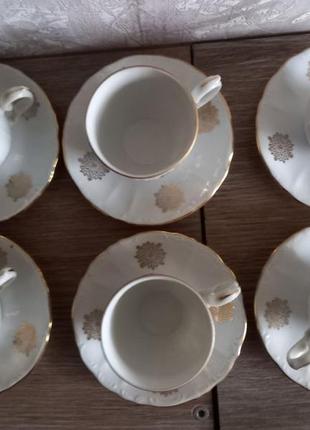 Фарфор порцеляна epiag porcelain чехословаччина 6 пар для чаю5 фото