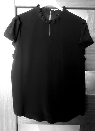 Блузка шифонова river island 14 розміру(м-l)
