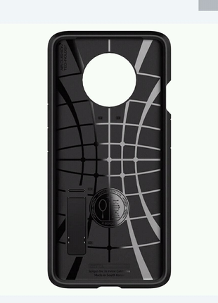 Чохол spigen для oneplus 7t tough armor, black3 фото