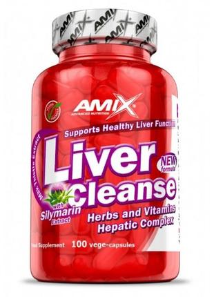 Добавки для активного долголетия amix liver cleanse 100 капс