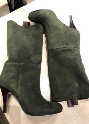 #24c чоботи замшеві туфлі від navyboot (швейцарія)