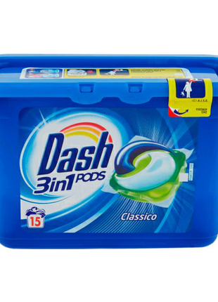 Dash pods classico гель-капсули для прання