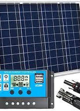 Сонячна панель 50w 12v  sunup  +контролер 10а