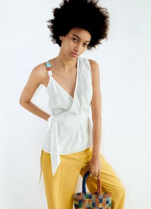 В наявності zara блуза