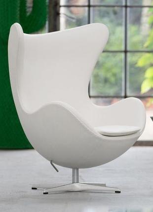 М'яке крісло. egg chair/ легендарне крісло для вітальні.1 фото