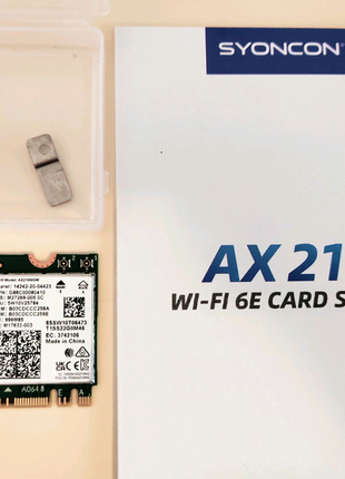 Wi-fi адаптер intel ax210