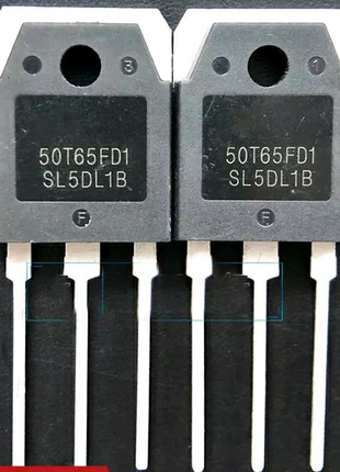 Польовий транзистор 50t65fd1. igbt транзистор для інвертора
