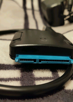 Перехідник sata на usb для hdd ssd. кабель для підключення вінчестера4 фото