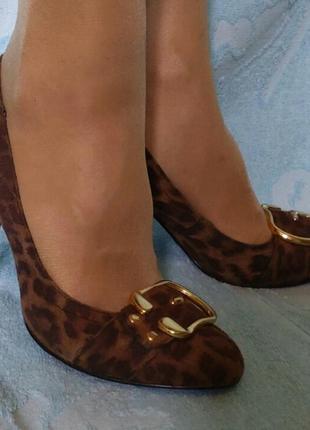 Туфли леопарды