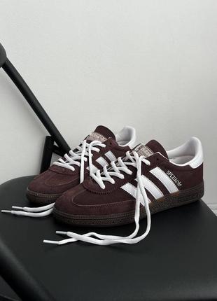 Adidas handball spezial 'shadow brown gum'2 фото