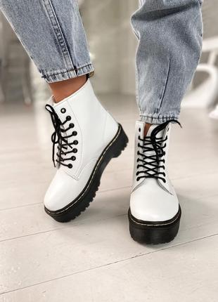 Черевики dr. martens white черевики