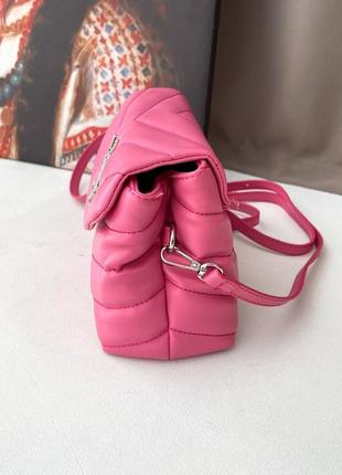 Жіноча сумка yves saint laurent pretty bag pink2 фото