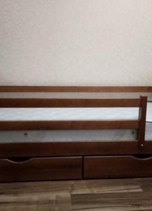 Одноярусна ліжко адель від виробника.7 фото
